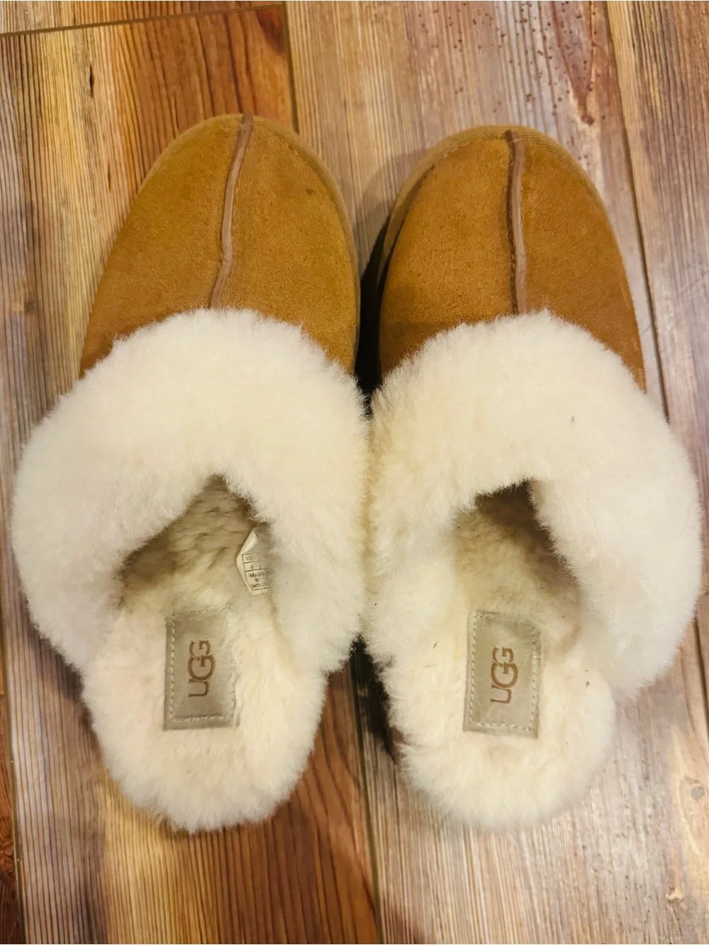 UGG platform slippers